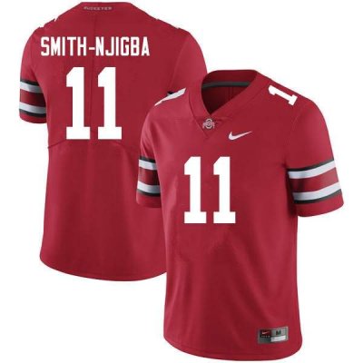 Men's Ohio State Buckeyes #11 Jaxon Smith-Njigba Scarlet Nike NCAA College Football Jersey Stock DOQ2344ED